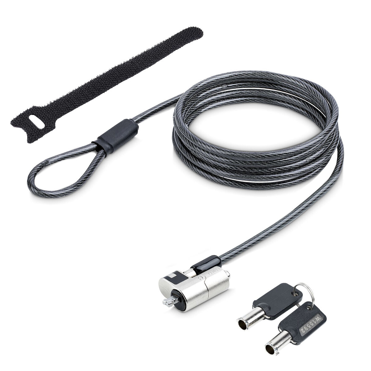 Säkerhetskabel Startech NANOK-LAPTOP-LOCK 2 m